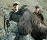Diana Rupp with Tahr