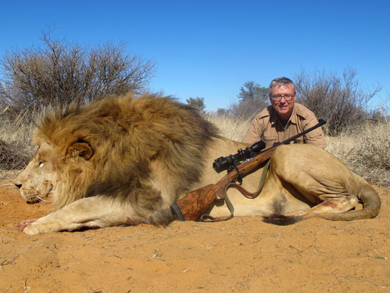 Lion Safari Hunting with H. Sykes