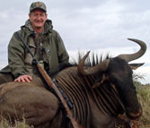 Kilimanjaro Founder Erik Eike and Trophy of Blue Wildebeest