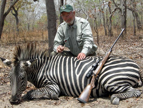 Alaskan Field Testing Big Game Rifle