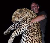 Miles with one shot leopard