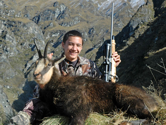 William Eike takes aim