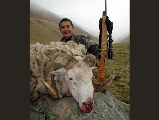 William Eike takes aim