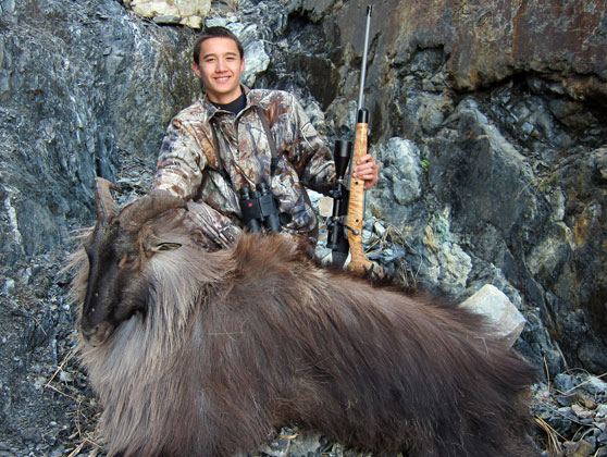 William Eike takes aim