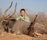 Kilimanjaro Custom Rifles William Eike and Trophy of African Nyala